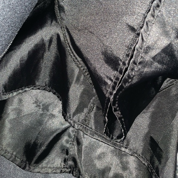 Pleated Leather Flared Mini Skater Girl Skirt W/ Belt Loops & Zipper - Picture 7 of 9